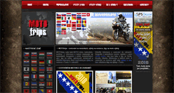 Desktop Screenshot of mototrips.cz
